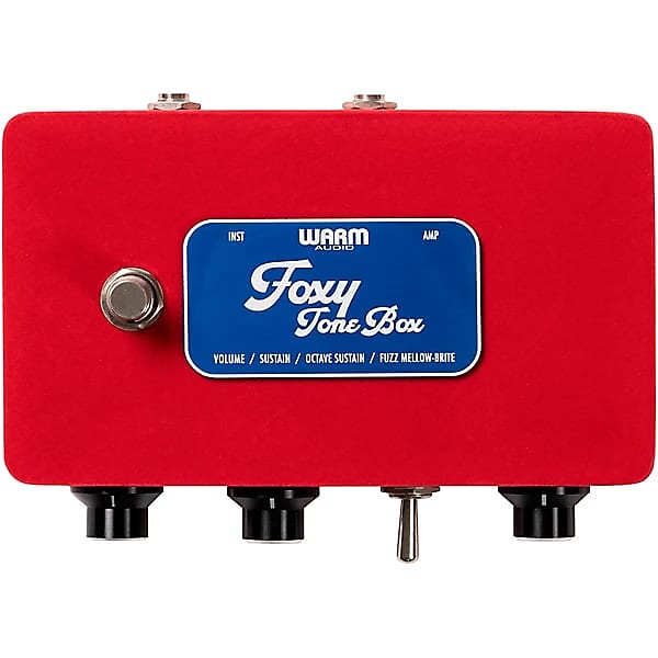 ギター Warm Audio FOXY TONE BOX Warm Audio Foxy Tone Box Foxx Tone Machine Fuzz Clone Octave