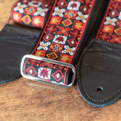 Souldier Woodstock Red Guitar Strap | Reverb