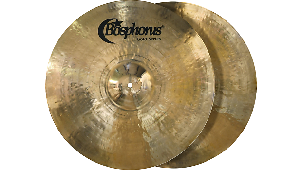 Bosphorus 14" Gold Series Hi-Hat Cymbals (Pair) image 1