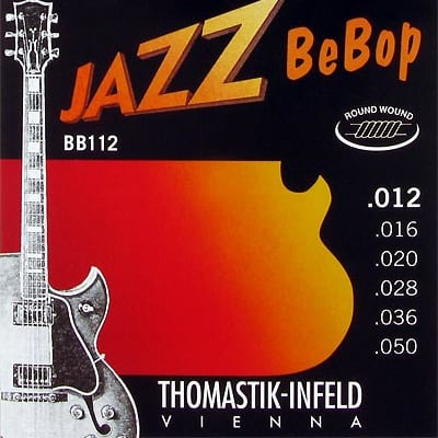 Thomastik-Infeld BB112 Jazz Bebop Round Wound Set, 12-50 for sale