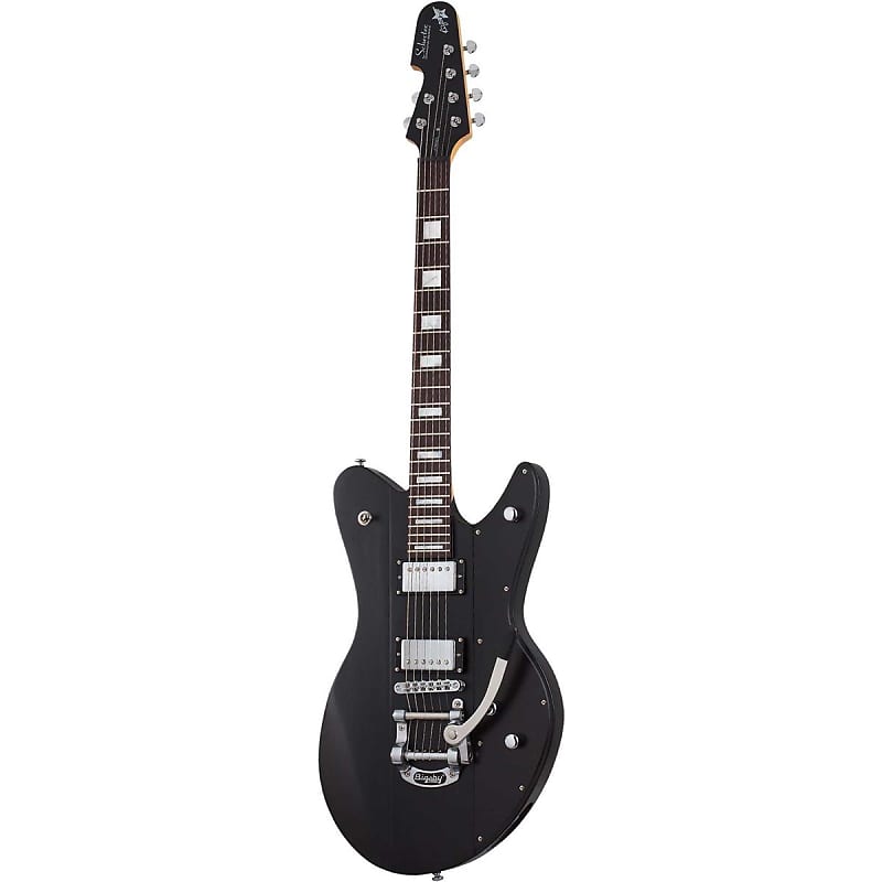 Schecter Robert Smith UltraCure Electric Guitar, Black Pearl image 1