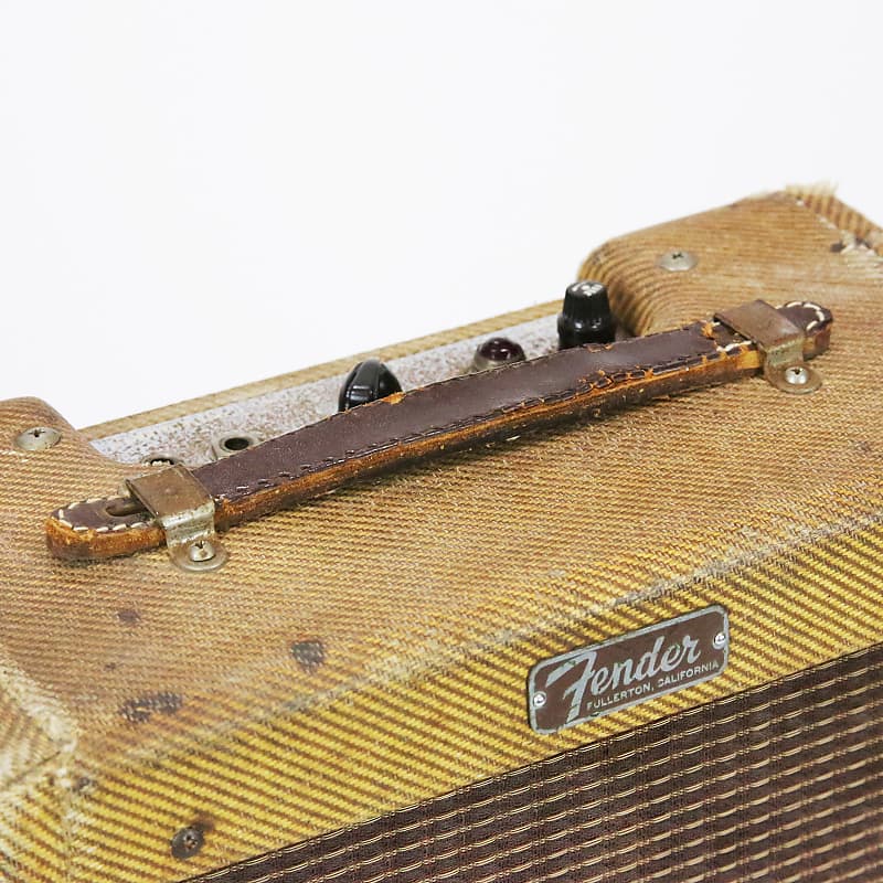 1959 Fender 5F1 Champ Vintage Original ‘59 Tweed 5-Watt Narrow Panel 8”  Speaker Small Combo Tube Amplifier Great Sounding Example Awesome Amp with