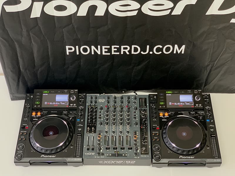 Pioneer Cdj 2000 & Xone 92 2012 Black | Reverb