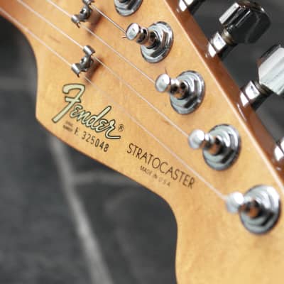 Fender Standard Stratocaster Black 1983 image 7
