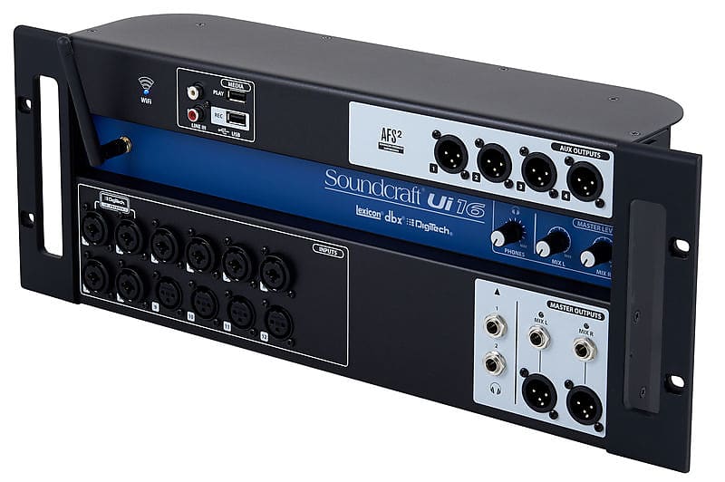 Soundcraft Ui16 16Channel Wireless Digital Mixer/USB Reverb