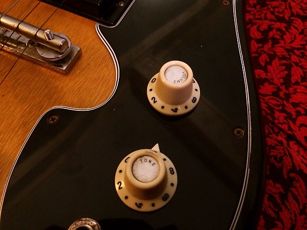 Teisco E-200 サンバースト Vintage Teisco Del Rey EB-200 Electric Bass Guitar Sunburst