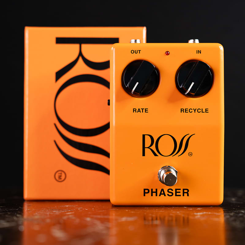 Ross Phaser Guitar Effects Pedal Reverb
