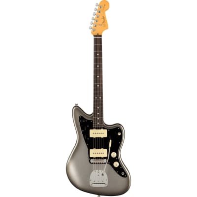 Fender American Professional II Jazzmaster Guitar - Mercury image 3