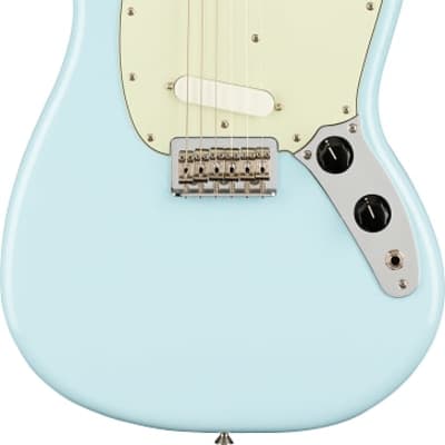 Fender Player Mustang Electric Guitar Maple FB, Sonic Blue image 3