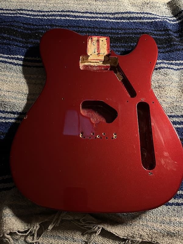 Fender Telecaster BODY 1999 Dakota Red | Reverb