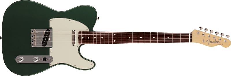 Fender 2023 Collection Made in Japan Traditional 60s Telecaster - Aged  Sherwood Green Metallic
