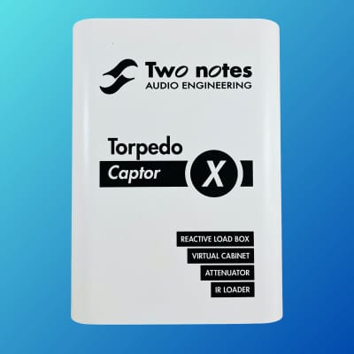 Two Notes Torpedo Captor X 8ohm Stereo Reactive Load Box / Attenuator