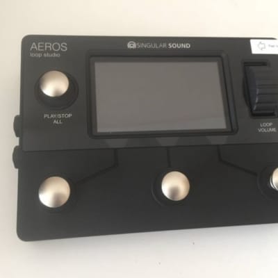 Singular Sound Aeros Loop Studio Stereo Looper Pedal w/ Original box & paperwork image 3