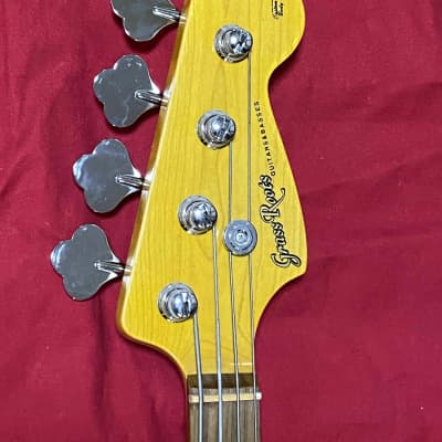 Grass Roots by ESP G-JB-55R BK 2013 Electric Bass Guitar image 5