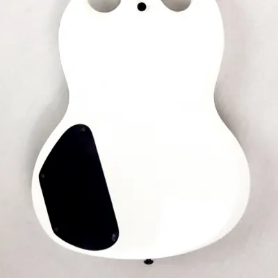 Rare SG Light 7 String Custom Guitar White With Black | Reverb