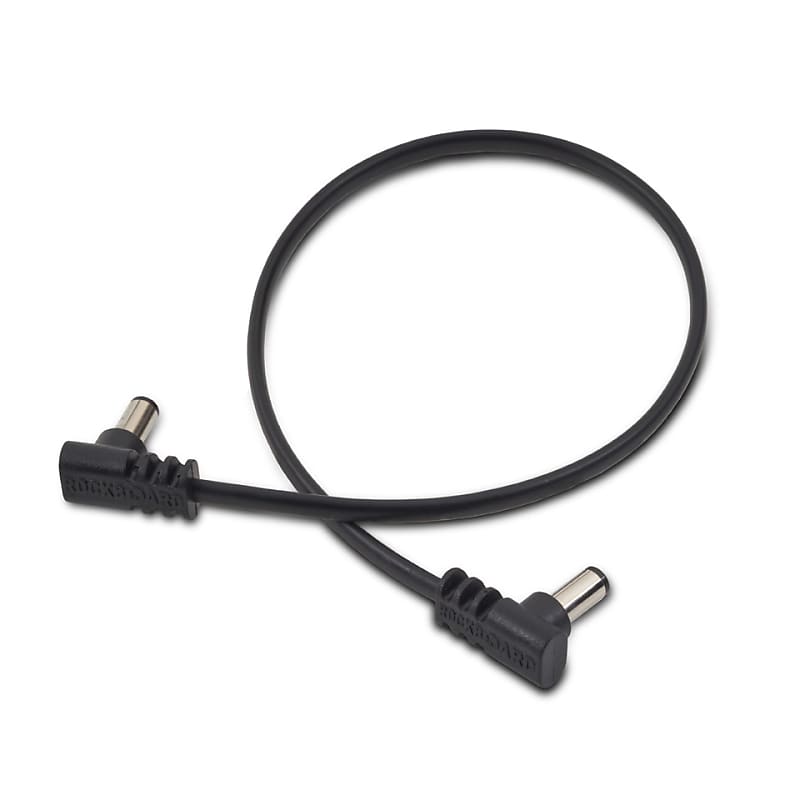 RockBoard Flat Power Cable - Angled/Angled - 30 cm / 11 13/16" image 1