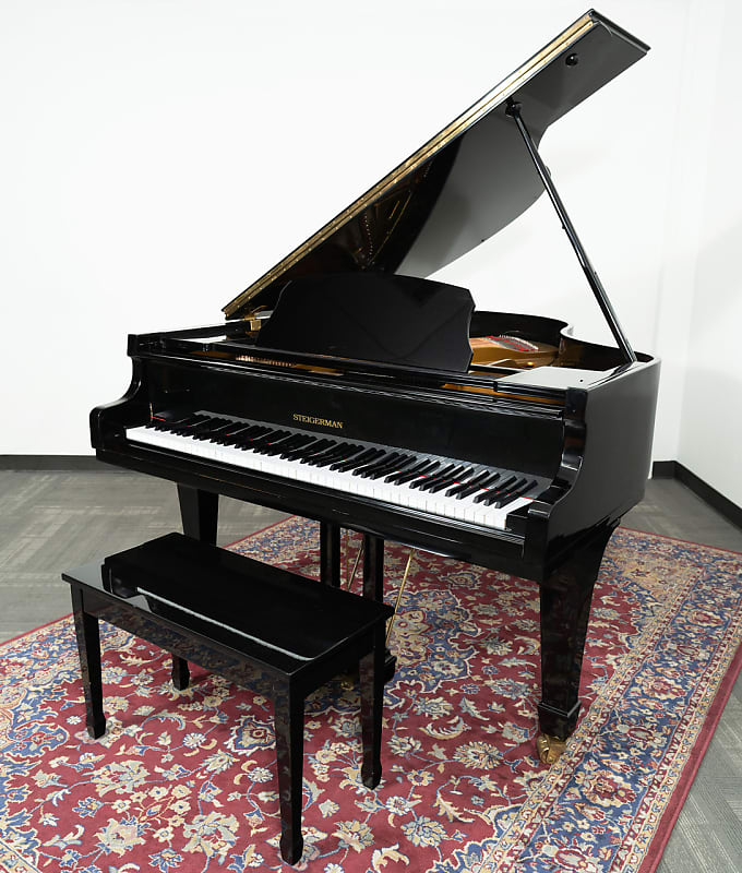 Steigerman F158 Grand Piano | Polished Ebony | SN: NO17 image 1