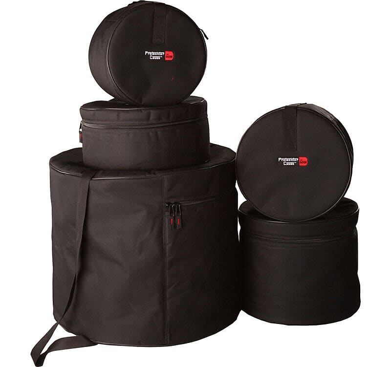 NEW 5-Piece Drum Set Padded Gig Combo Bag For Drums image 1