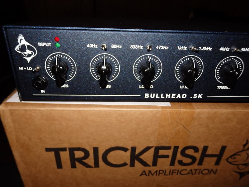 Trickfish Amplification Bullhead .5K Bass Amp Head USA Aguilar