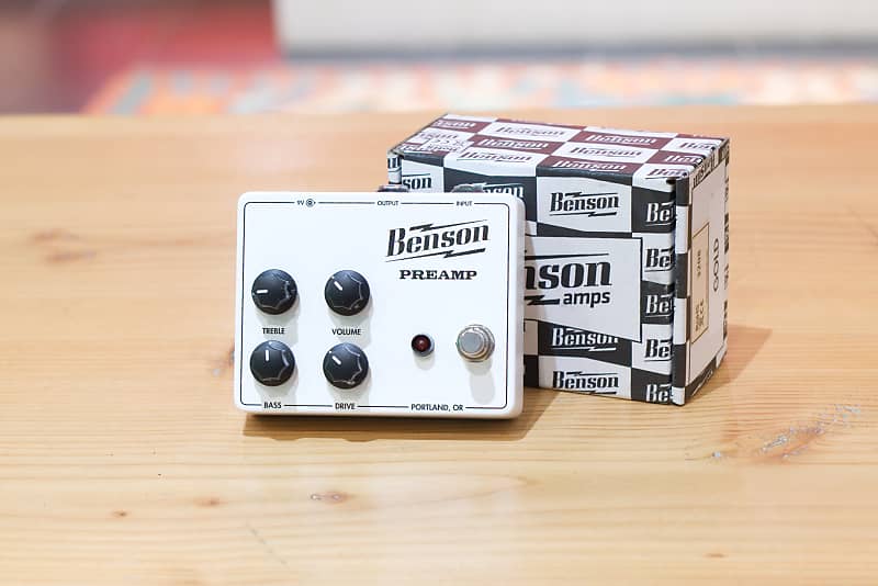 Benson Amps Tuxedo preamp 2023 - White | Reverb UK