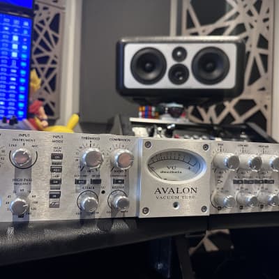 Avalon VT-737sp Tube Channel Strip 2010s - Silver image 4