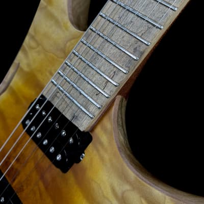 OD Guitars Minerva - High Grade Quilt Maple Top - Black Limba Body image 12