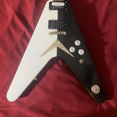 Dean Michael Schenker MS Custom Flames Flying V Guitar w/ OHSC | Reverb