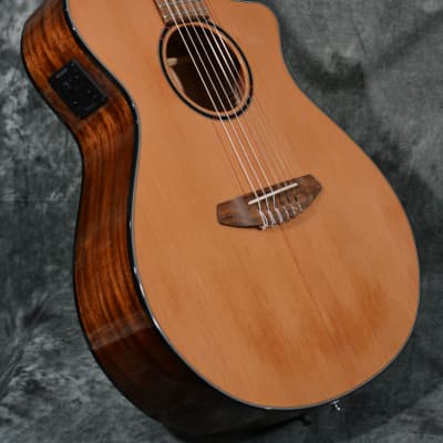 Breedlove Discovery S Concert Nylon CE Red Cedar w/ FREE Same Day Shipping image 7