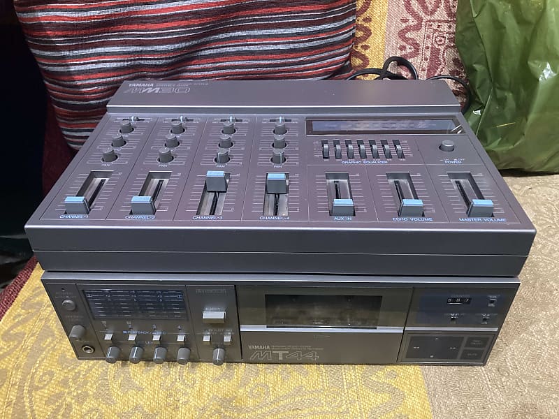 Yamaha MT44 / MM30 / PB44 4track cassette recorder, mixer Reverb UK