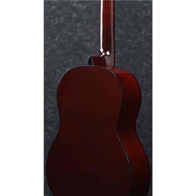 Ibanez Classical Series GA3 Acoustic Guitar with Spruce Top, Rosewood Fretboard, Amber High Gloss image 2