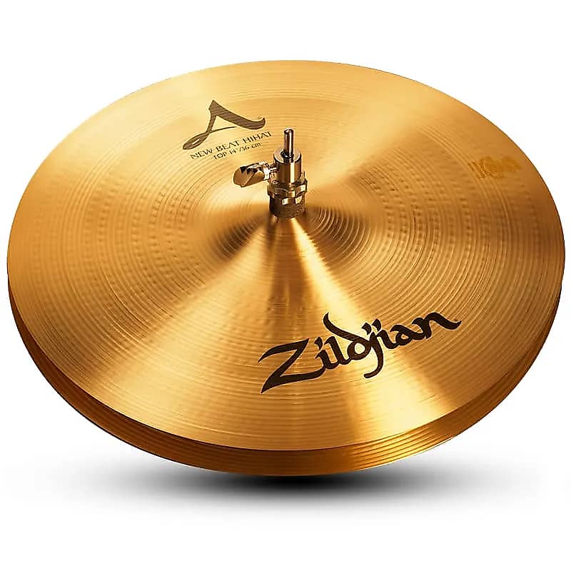 Zildjian 14" A Series New Beat Hi-Hat Cymbals (Pair) image 1