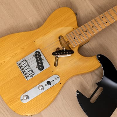 1990 Fender Telecaster TLM-55 Medium Scale Butterscotch, Ash Body, Japan  MIJ Fujigen | Reverb