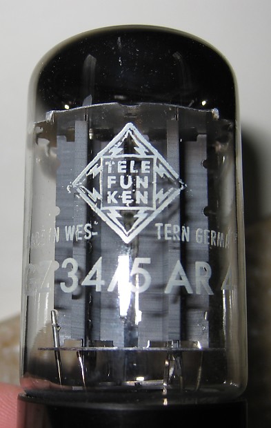 NOS Telefunken GZ34 O-Getter Tested 100%, Made By Mullard at NOS Telefunken GZ34 O-Getter Tested 100%, Made By Mullard at