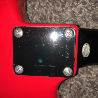 Vintage 1980’s Tokai super edition Brad Gillis Strat Electric guitar made in japan 1980’s  Red image 5