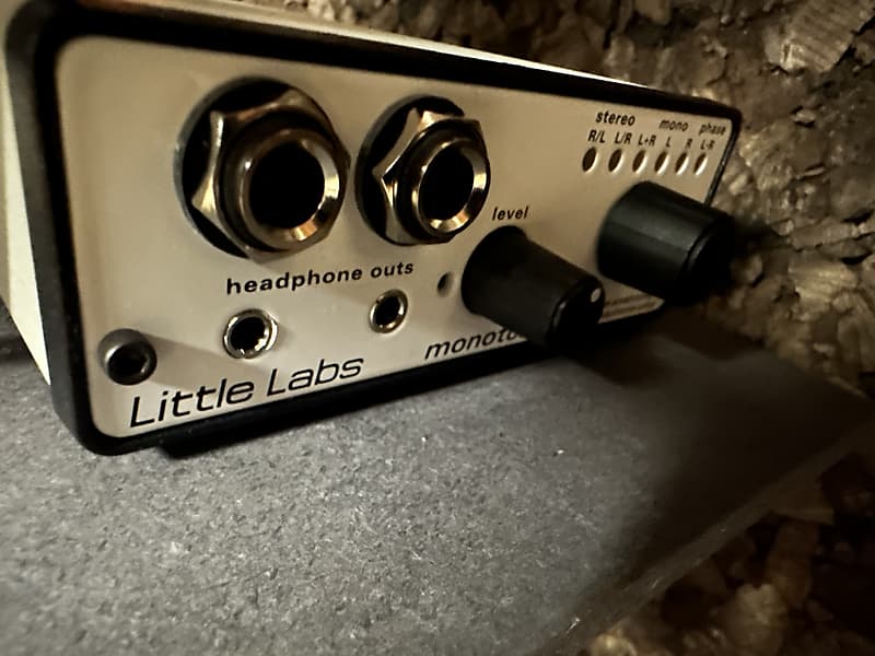 Little Labs Monotor Headphone Amp 2017 Present White Reverb