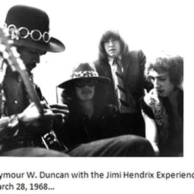 Seymour Duncan Jimi Hendrix Loaded Pickguard, Standard Route - white image 10