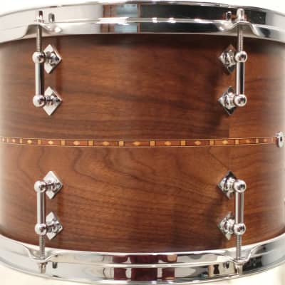 Craviotto 22/13/16" Solid Walnut Drum Set - Video. Signed Shells, ex Blackbird Studio Kit #340 2012 image 15