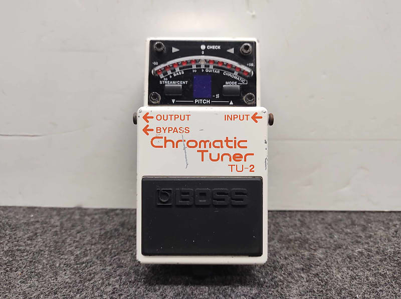 Boss TU-2 Chromatic Tuner (Dark Gray Label) 1998 - 2009 - White image 1