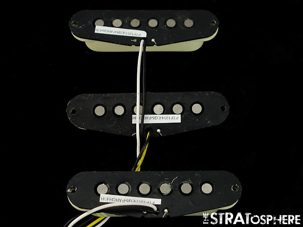 Fender Squier Standard Strat PICKUP SET Stratocaster Guitar Pickups Alnico