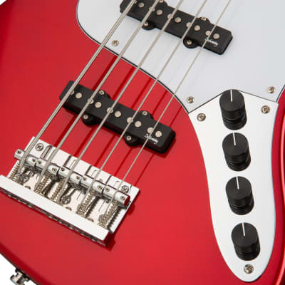 Sadowsky (RSD) MetroExpress 21-Fret J/J 5-String Bass Guitar, Candy Red Apple Metallic High Polish, Morado Fingerboard image 6