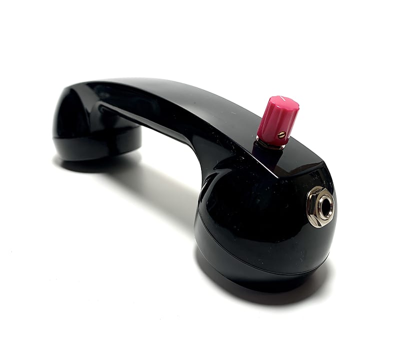 Vintage Telephone Microphone w/ Volume Knob & 1/4" Mono Reverb