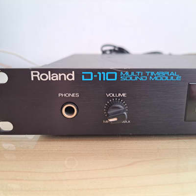 Roland D-110 Multi Timbral Sound Module 1988 - 1991 - Black