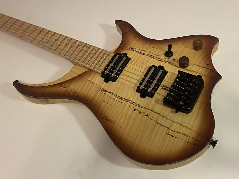 NK Headless guitar 2018 honeyburst Reverb