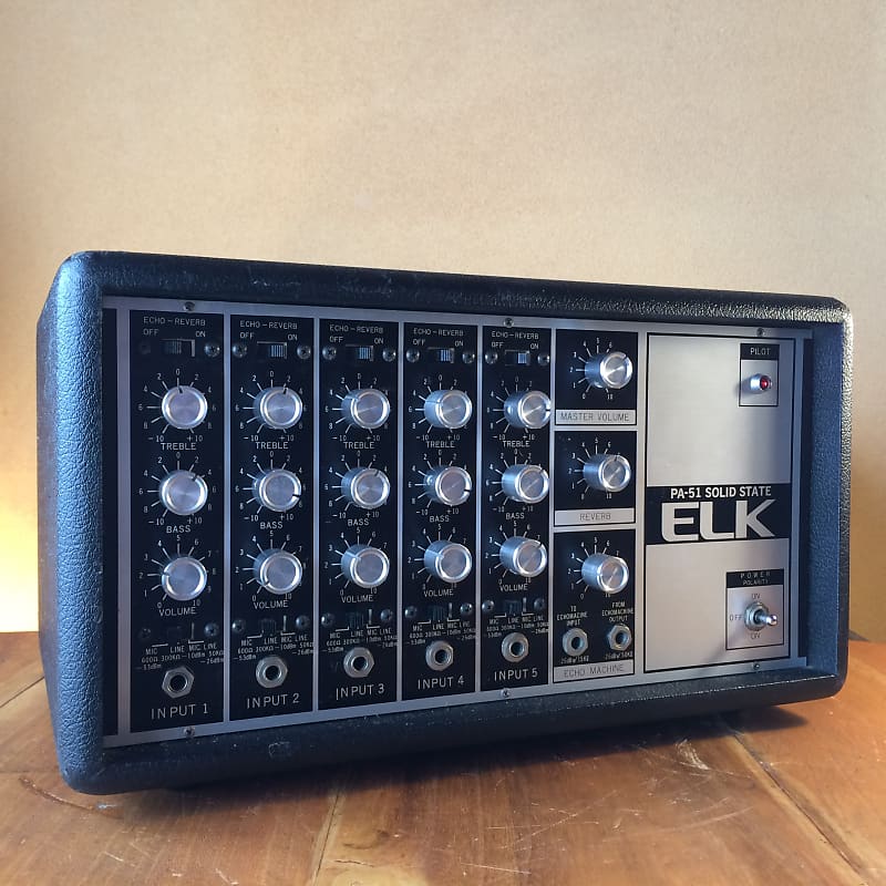 ELK VOCAL AMP PA-201（180W パワードミキサー）エルク ELK VOCAL AMP PA-201（180W パワードミキサー）エルク Yahoo