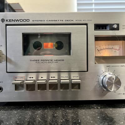 Vintage Kenwood KX-1030 3-Head Stereo Cassette Deck Double Dolby System image 2