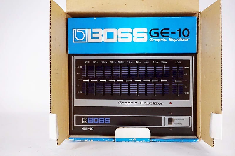 Boss GE-10 Graphic EQ | Reverb