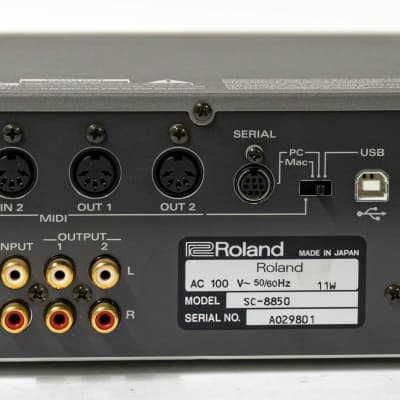 Roland Sound Canvas SC-8850 Sound Module Synthesizer with