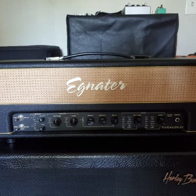 Egnater Tweaker 88w 2-Channel Tube Guitar Head 2010s - Black with Tweed Faceplate for sale