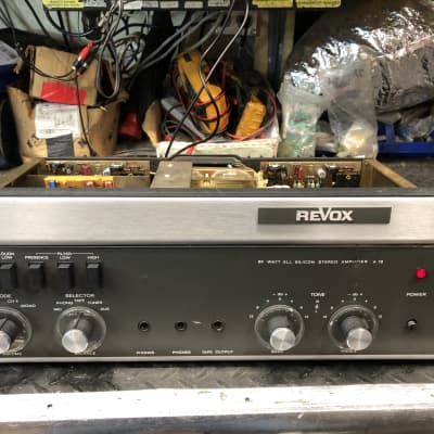 Revox A78 80 watt stereo amplifier. Serviced and Recapped! | Reverb