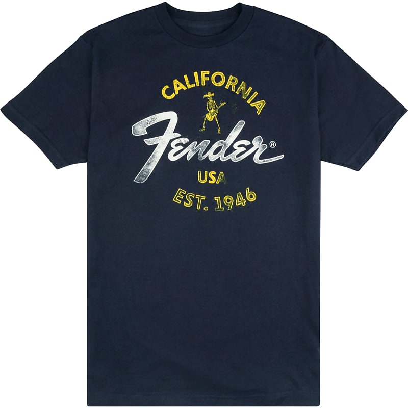 Fender Baja Blue T-Shirt - Large image 1